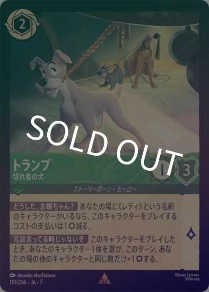 トランプ/切れ者の犬（DLCS7 110/204 レア ホイル） 状態A