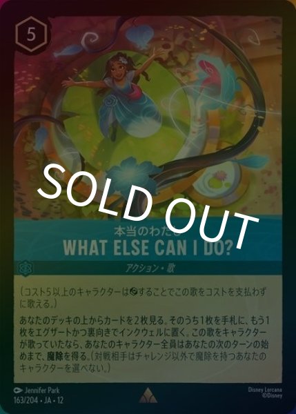 WHAT ELSE CAN I DO?/本当のわたし（DLCS12 163/224 レア ホイル） 10
